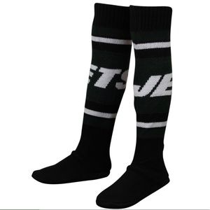 New York Jets Women's Knit Knee Slipper Socks